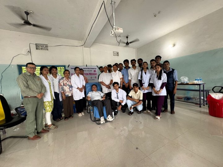 Blood Donation Program on May 7, 2025